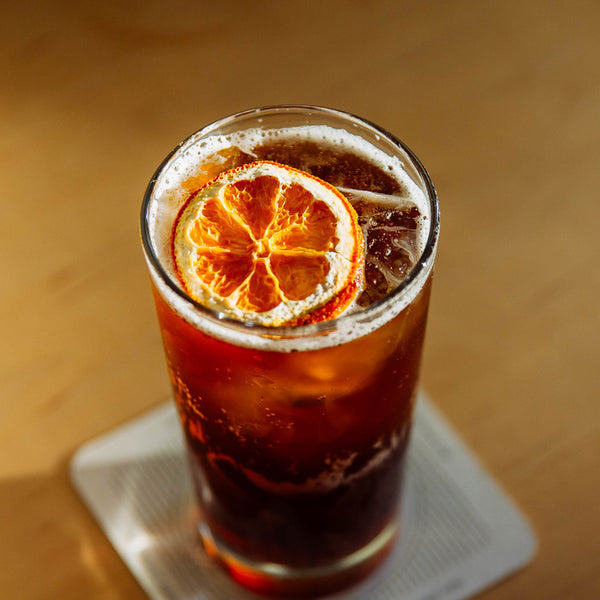 Slow Bar Saturdays - Orange Cold Brew Fizz - Messenger Coffee