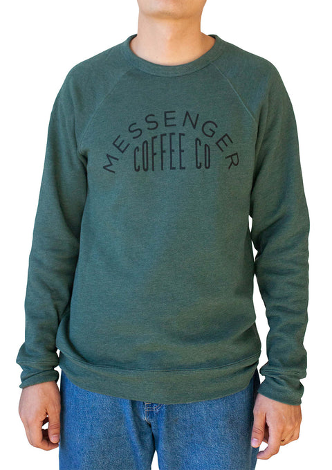 Messenger Arch Crewneck Sweatshirt Forrest