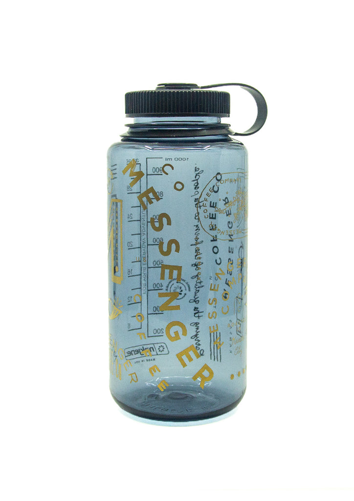 Smoke Gray Nalgene with Logo Flash Print