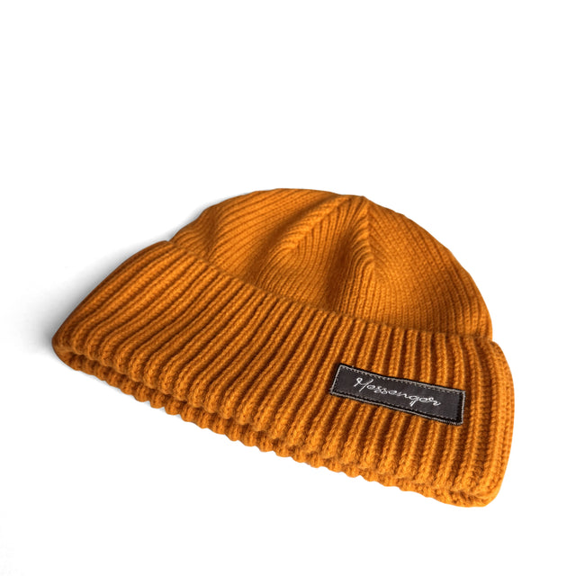 Messenger Cursive Bar Knit