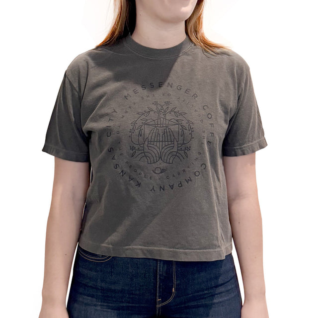 Farm to People Cropped T-shirt - Messenger Coffee